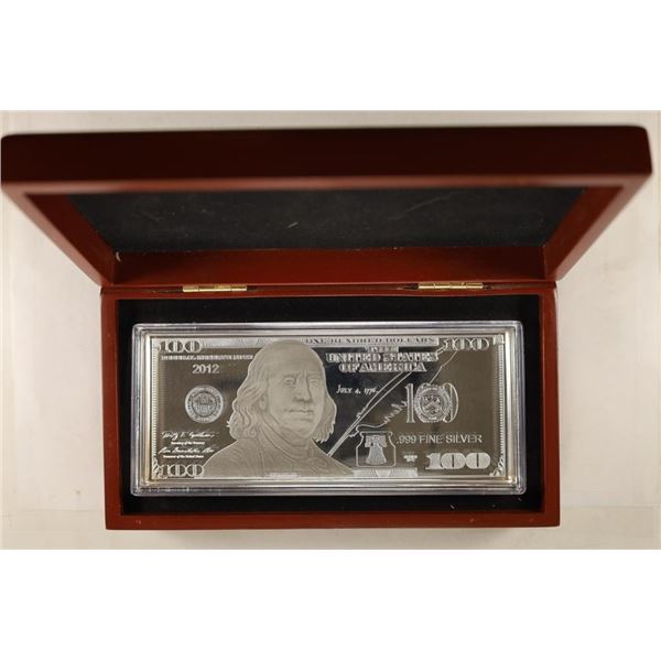 1 TROY OZ .999 FINE SILVER .999 PURE SILVER 2012