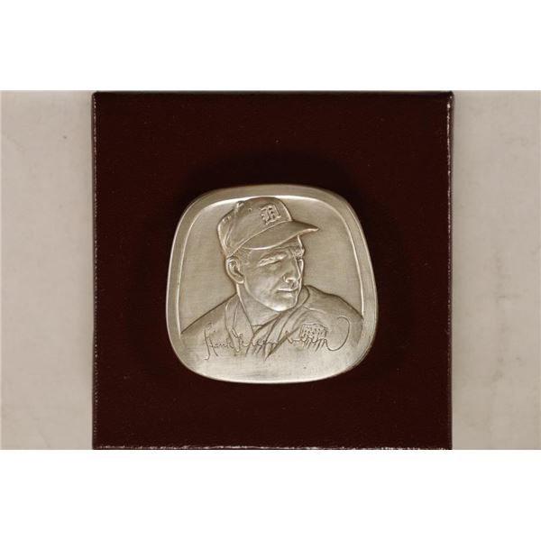 66.7 GRAM (OVER 2 OZ.) SILVER PLATED BRONZE MEDAL