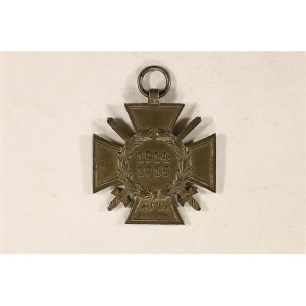 1914/18 GERMAN WWI HINDENBURG CROSS OF HONOUR