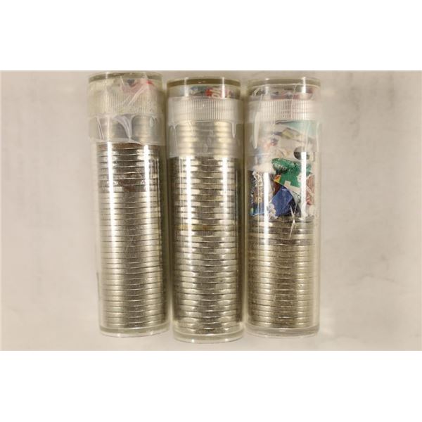 100-ASSORTED 1940-1948 CANADA FIVE CENTS