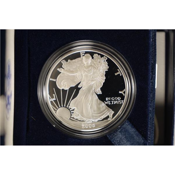 2006-W PROOF AMERICAN SILVER EAGLE