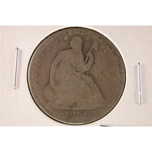 1856-O SEATED LIBERTY HALF DOLLAR