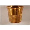 Image 1 : 1 3/4'' BY 1 3/4'' COPPER THIMBLE SOUVENIR OF