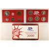Image 2 : 2000 US SILVER PROOF SET (WITH BOX)