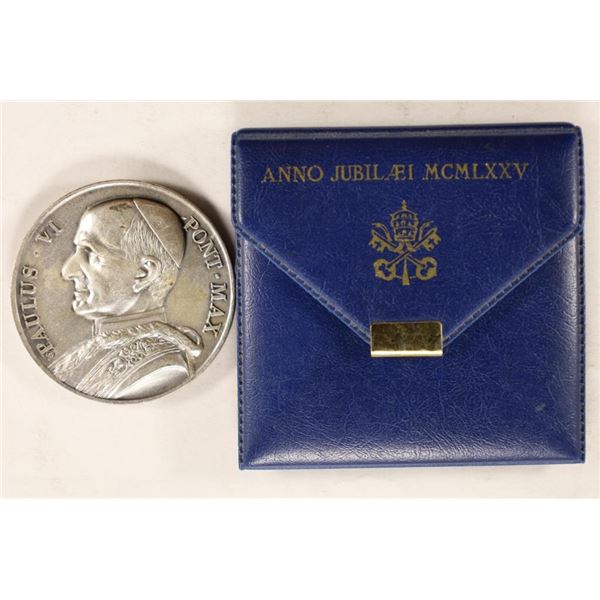 1 15/16'' MEDAL, ANNO JUBILAEI MCMLXXV PAULUS VI