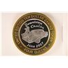 CASINO $10 SILVER TOKEN (UNC) JUNE 2007 DOWNTOWN