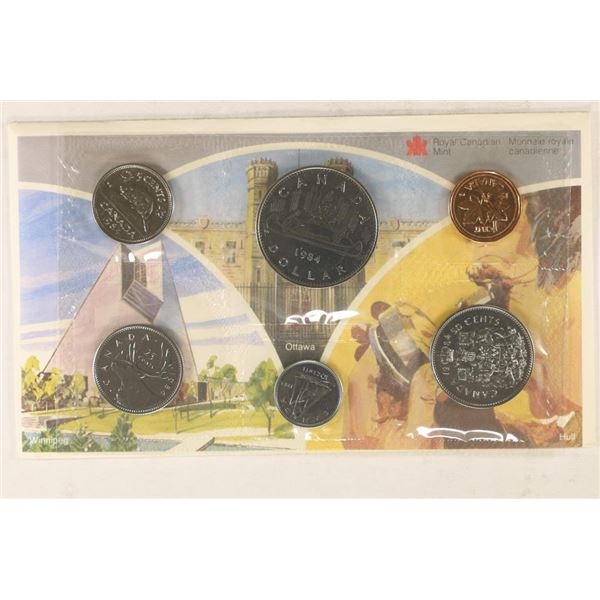 1984 CANADA UNC SET ORIGINAL ROYAL CANADIAN MINT