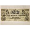 1840 STATE BANK OF ILLINOIS LOCKPORT.