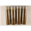 4 SOLID DATE ROLLS OF LINCOLN WHEAT CENTS 1944,