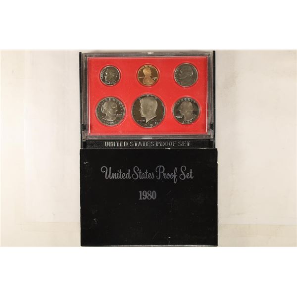 1980 US PROOF SET (WITH BOX)