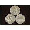 3-AMERICAS 1ST MEDALS IN PEWTER