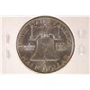Image 2 : 1958-D SILVER FRANKLIN HALF DOLLAR BRILLIANT UNC