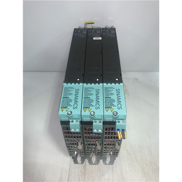 (3) Siemens # 1P 6SL3100-1DE22-0AA1 Control Supply Modules