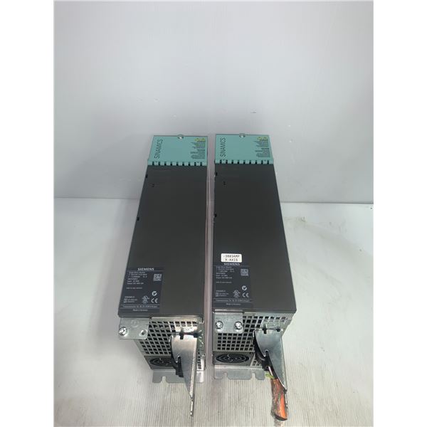 (2) Siemens # 1P 6SL3120-1TE23-0AA4 Single Motor Module