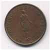Image 2 : 1837 Lower Canada Quebec Un Sou Token Breton #522