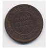 Image 2 : Pure Copper Preferable to Paper halfpenny Token Breton #966
