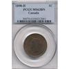 Image 1 : 1898H Canadian 1 Cent PCGS MS-63 BN