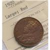 Image 1 : 1920 Canadian 1 Cent ICCS MS-63 Red