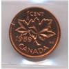 Image 2 : 1959 Canadian 1 Cent ICCS PL-66 Red