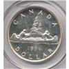 Image 2 : 1954 Canadian Silver Dollar PCGS PL-66