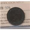 Image 1 : 1861 New Brunswick half cent ICCS VF-30