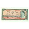 Image 1 : 1954 Bank of Canada $2 Two Digit Radar Serial #B/R6662666
