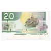 Image 2 : 2004 Bank of Canada $20 Major Cutting Error with Colour Bar