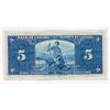 Image 2 : 1937 Bank of Canada $5 Banknote