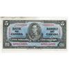 Image 1 : 1937 Bank of Canada $5 Specimen Only 47 Notes Sold