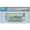 Image 2 : 1973 Bank of Canada Replacement $1 *OL PMG UNC 64
