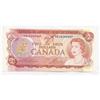 Image 1 : 1974 Bank of Canada Replacement $2 *BJ Banknote