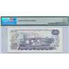 Image 2 : 1971 Bank of Canada $10 PMG Graded GEM UNC 66