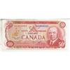 Image 1 : 1975 Bank of Canada Replacement $50 Uncirculated Note