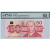 Image 2 : 1988 Bank of Canada Repalcement $50 PMG Choice UNC 65