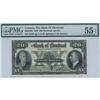 Image 1 : 1938 Bank of Montreal $20 PMG AU55