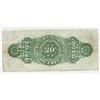 Image 2 : 1871 La Banque Nationale $20 Very Scarce Note