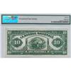 Image 2 : 1922 La Banque Nationale $10 Specimen PMG UNC 65 EPQ