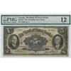 Image 1 : 1929 Bank of Nova Scotia $5 PMG Fine 12