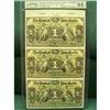 Image 1 : 1919 £1 Bank of Nova Scotia Jamaica Uncut Specimen Sheet