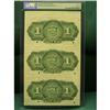 Image 2 : 1919 £1 Bank of Nova Scotia Jamaica Uncut Specimen Sheet