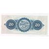 Image 2 : 1890 People's Bank of Halifax $20 Rare Specimen