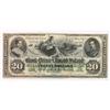 Image 2 : 1872 Bank of Prince Edward Island $20 Remainder