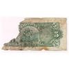 Image 2 : 1886 Union Bank of Halifax $5 Partial Note