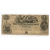 Image 1 : 1854 Bank of Westmorland $4 Rare Johnson Signature