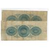 Image 2 : 1861 Bank of Westmorland $1 Same Sheet Pair of Notes