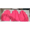 Image 1 : THREE MED PINK VESTS