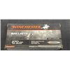 Image 1 : 270 WSM 130GR WINCHESTER BALLISTIC SIPLVER TIP. RAPID CONTROLLED EXPANSION POLYER TIP (20RNDS)
