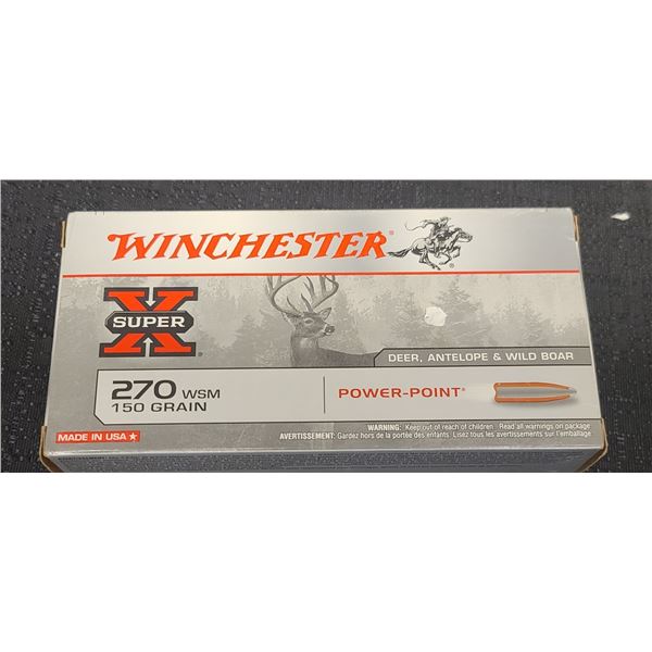 270WSM 150 GR SUPER X POWER POINT