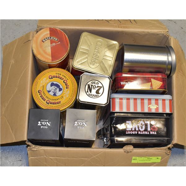 10 COLLECTOR TINS
