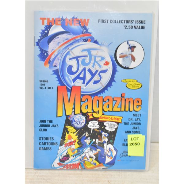 JR. JAYS (TORONTO BLUE-JAYS) MAGAZINE #1 AND #2